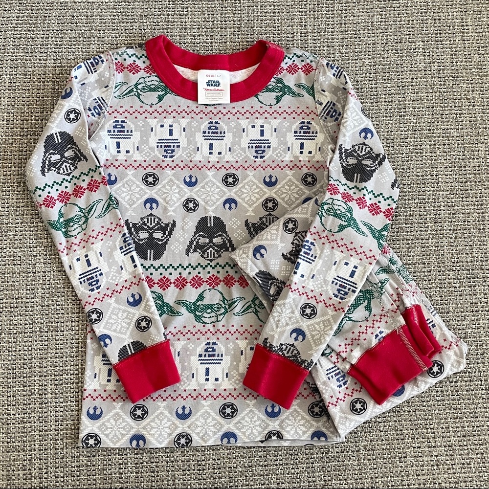 Hanna Andersson STAR WARS Holiday Pajamas 6-7 120cm